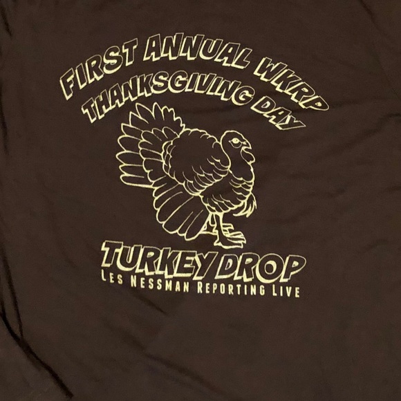 WKRP Turkey Drop Tee - Picture 3 of 8